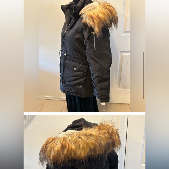 Winter clearance 
Steve Madden girl Anorak Lightweight Hood Utility Coat Anorak - Picture 2 of 3